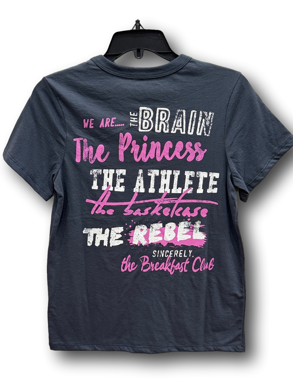 The Breakfast Club Double Sided Graphic T-Shirt - Size Extra Extra Small - NWT - Picture 2 of 4